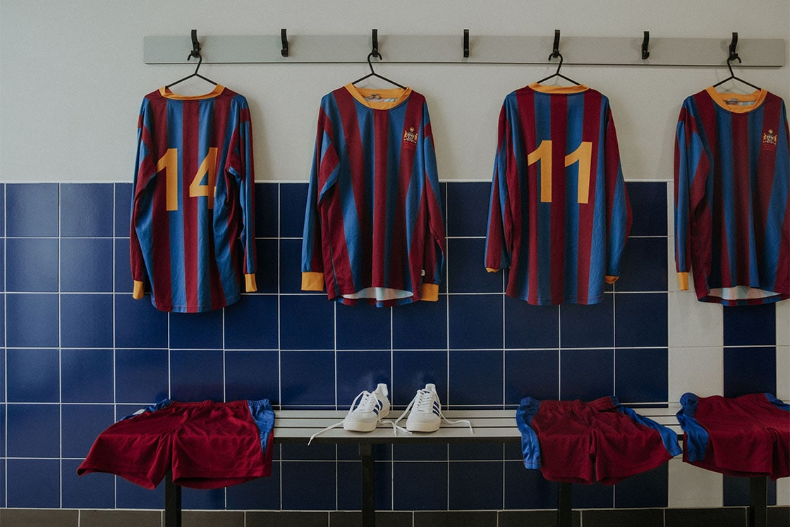 adidas BARCELONA: ORIGINS OF BLAUGRANA CAREFULLY PRESERVED