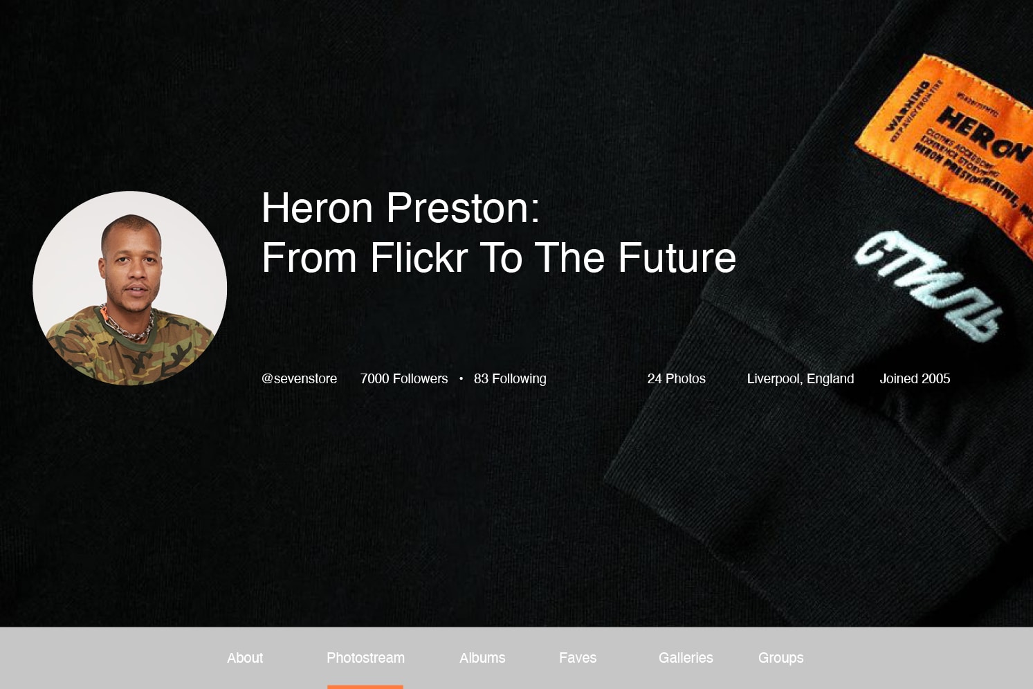 HERON PRESTON: FROM FLICKR TO THE FUTURE