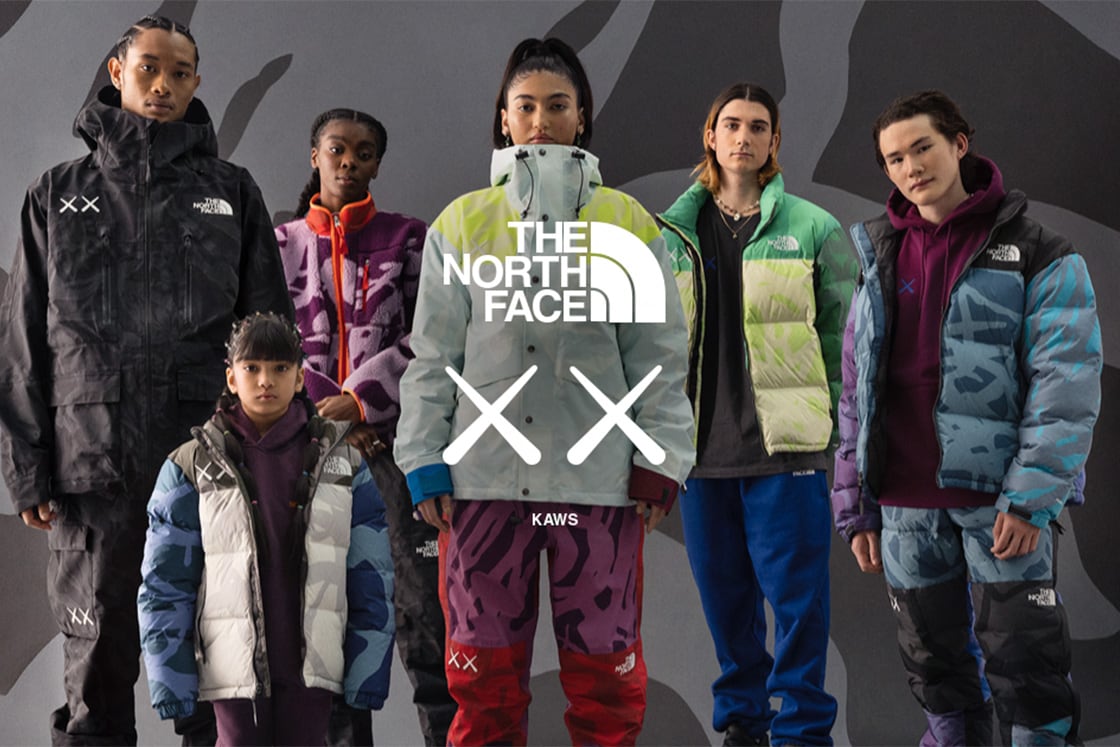 THE NORTH FACE XX KAWS