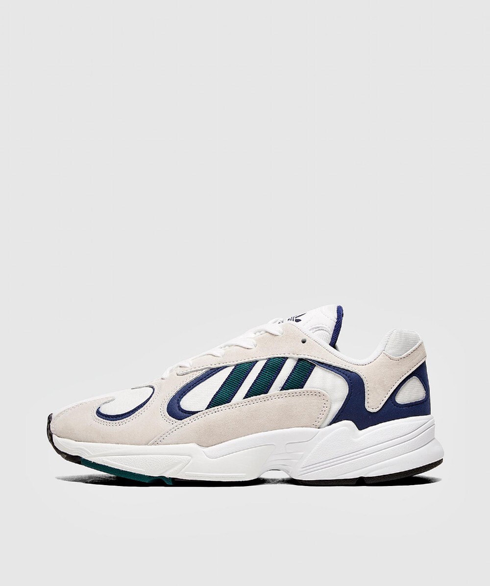 adidas originals yung 1 in white and green