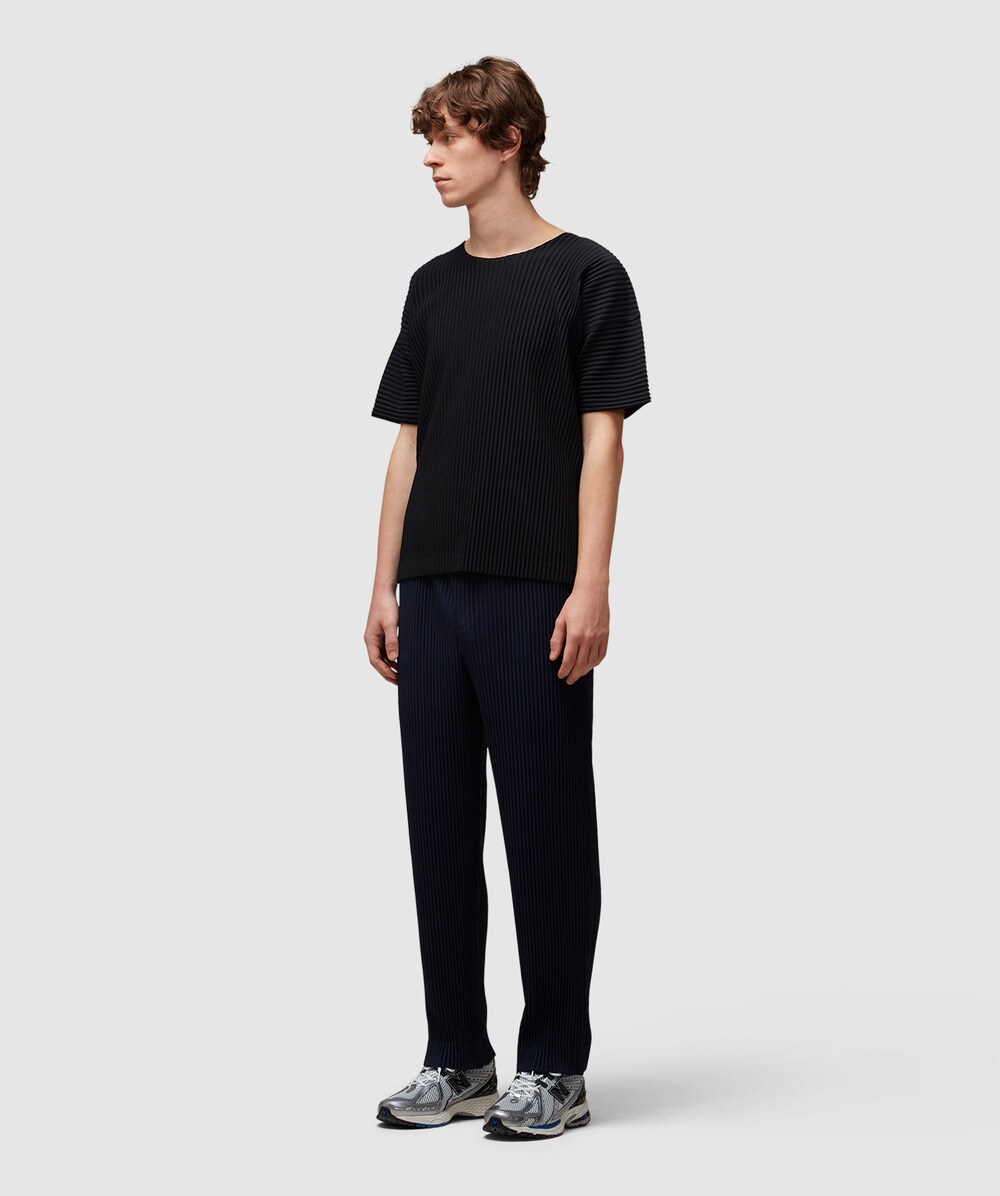 Homme Plissé Issey Miyake Pleats t-shirt | BLACK | SEVENSTORE