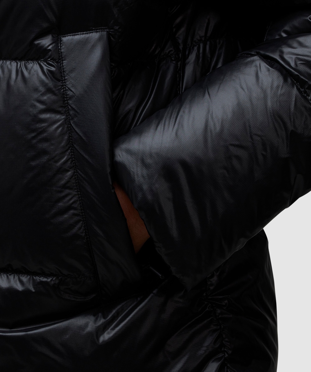 Canada Goose Crofton puffer jacket BLACK SEVENSTORE