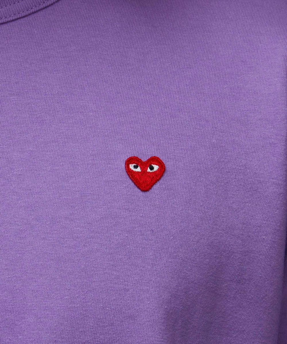 Cdg purple clearance shirt