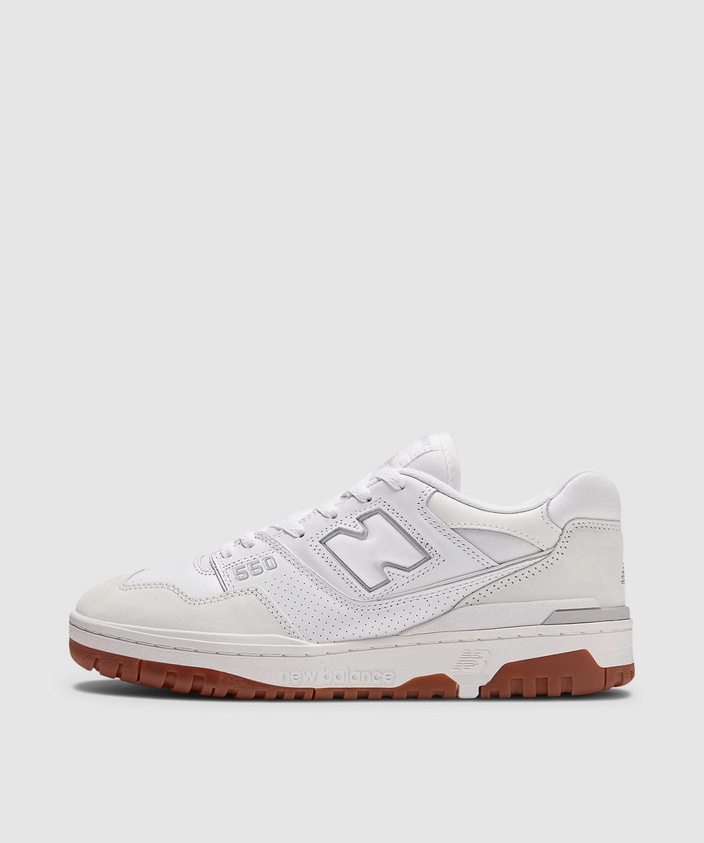 New Balance BB550 sneaker | WHITE/WHITE/GUM | SEVENSTORE