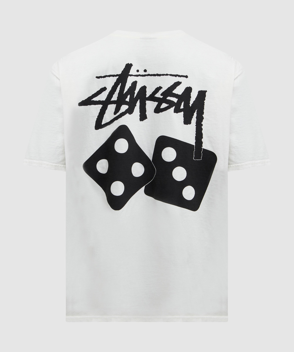 Stüssy Dice pig dyed t-shirt | NATURAL | SEVENSTORE