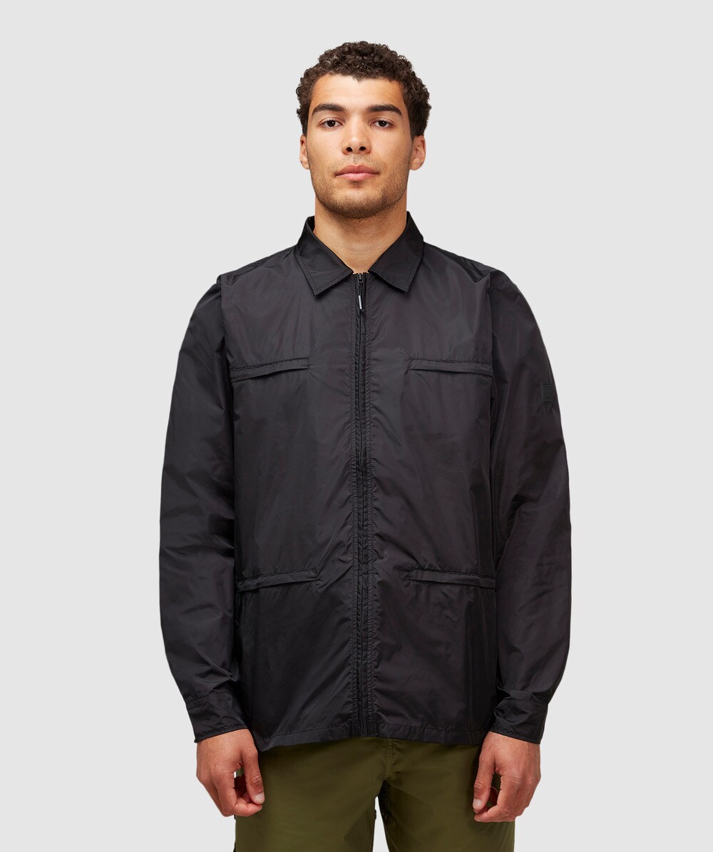 Rains Shirt jacket | 01 Black | SEVENSTORE