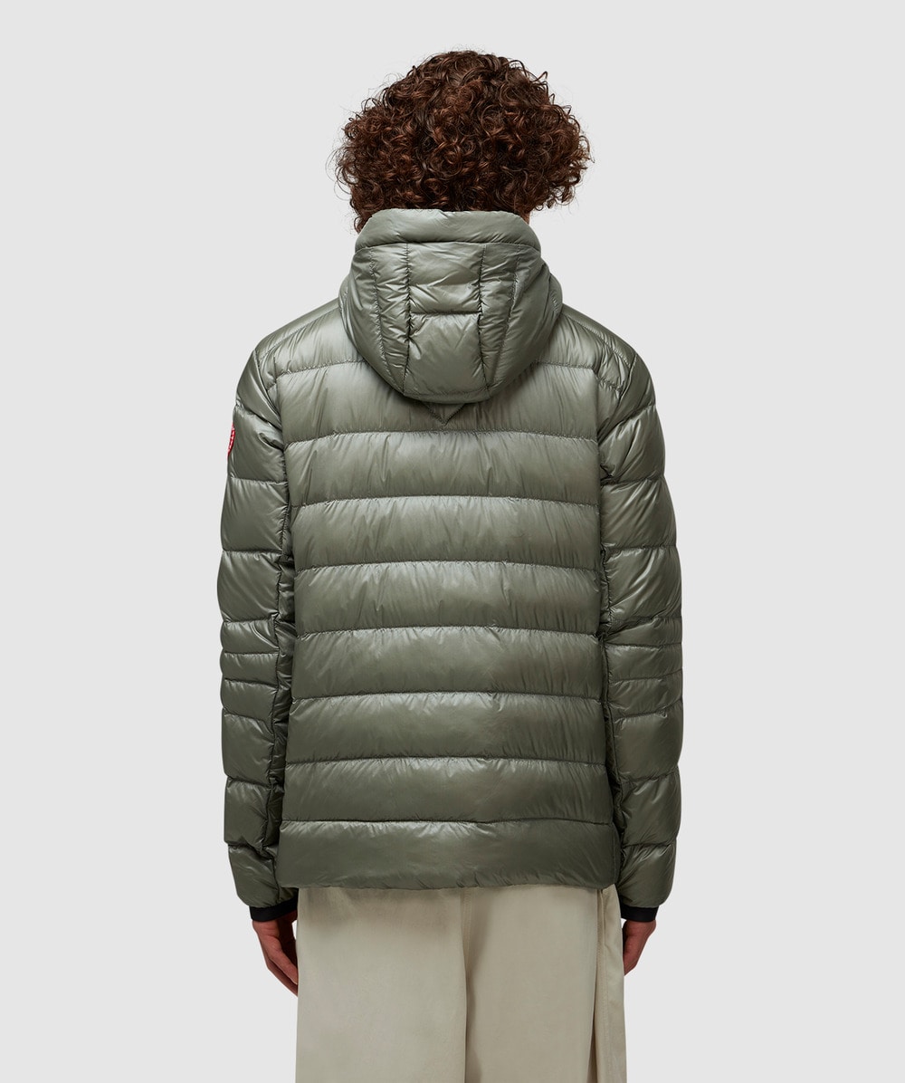 Canada Goose Crofton down hooded jacket SAGEBRUSH SEVENSTORE