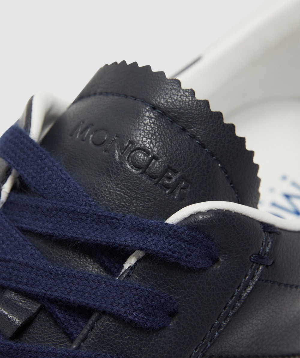 Moncler New monaco low sneaker | NAVY | SEVENSTORE