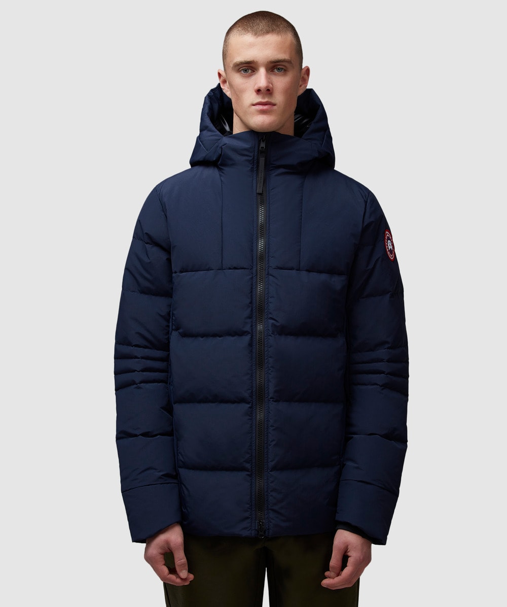 Canada goose hybridge navy best sale