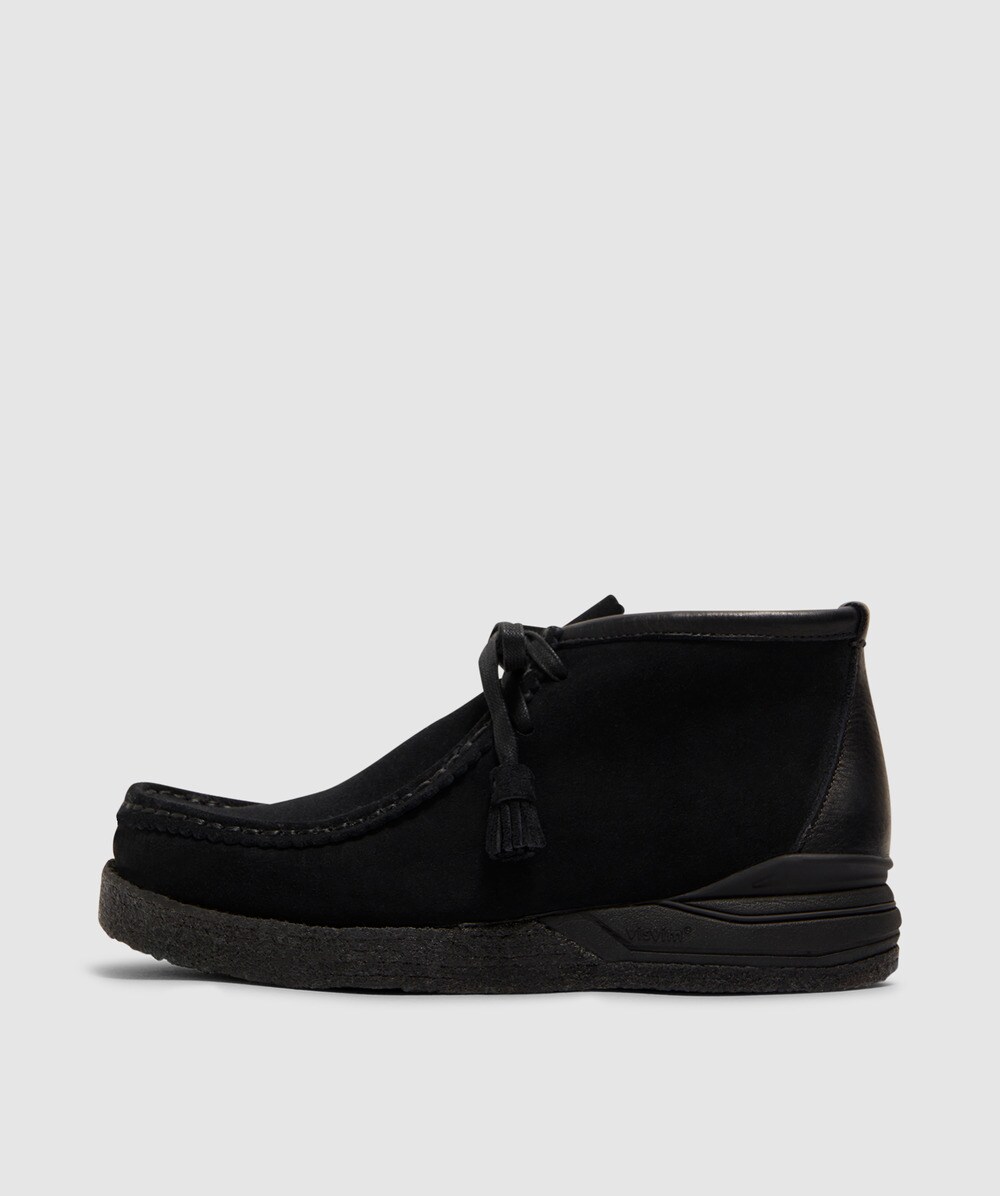 Visvim Beuys Trekker Folk Boot BLACK SEVENSTORE