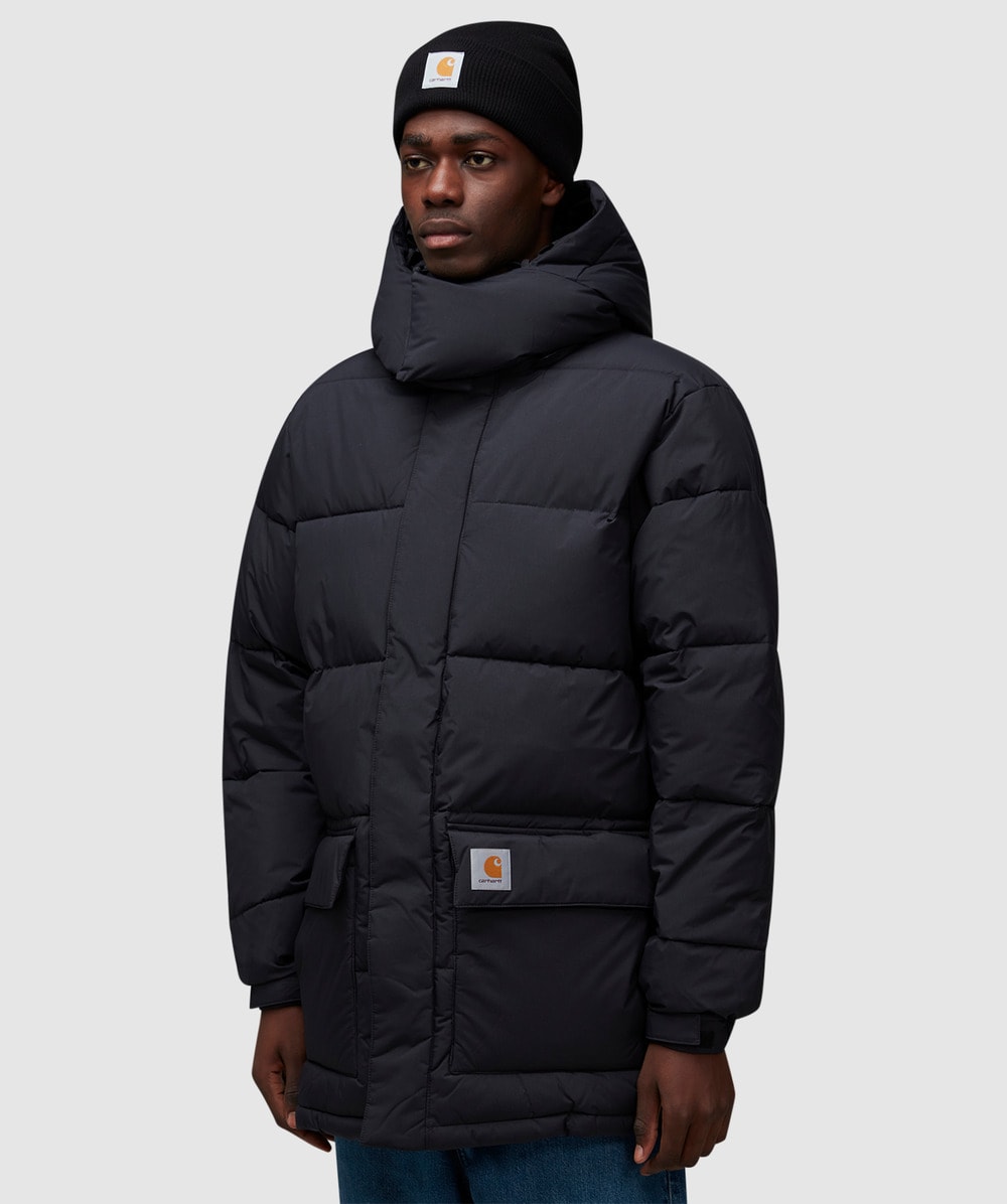 Carhartt hot sale parka black