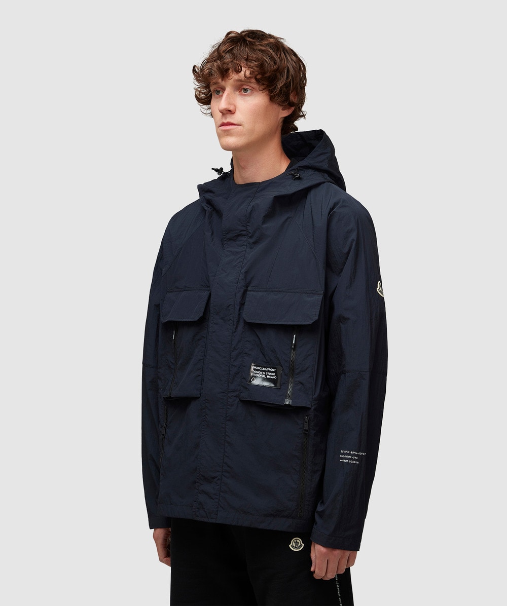 Moncler Genius X FRGMT Hiroshi Fujiwara dotter short parka jacket 