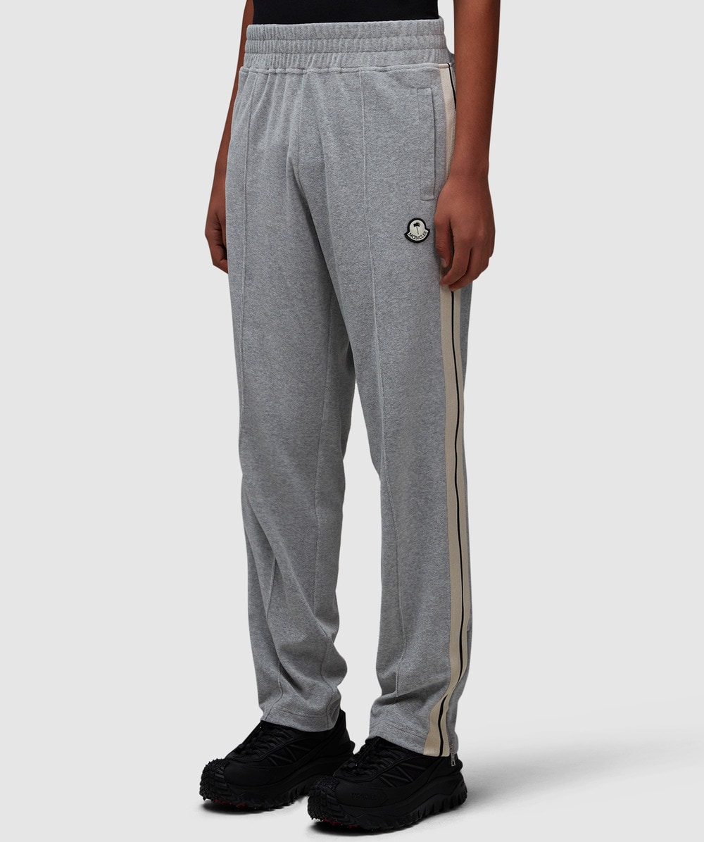 Moncler Genius X Palm Angels chenille jersey sweatpant GREY