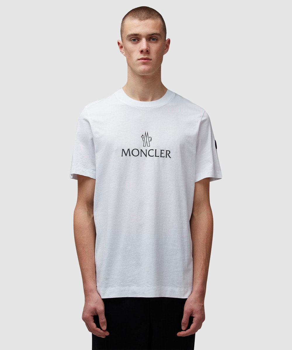 Brand New Moncler Grenoble T-Shirt White outlet Size Medium