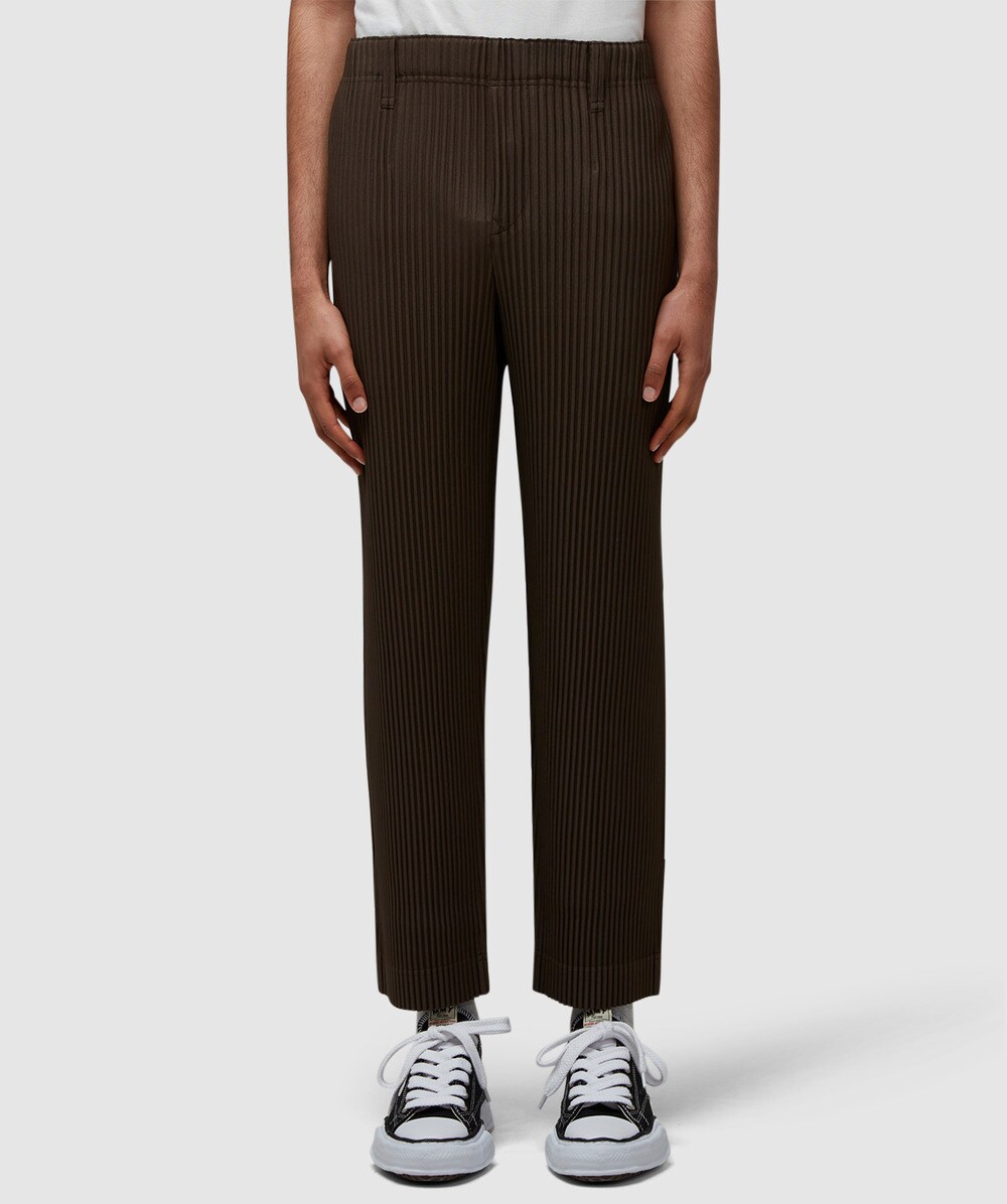 Issey miyake tailored pleated on sale trousers