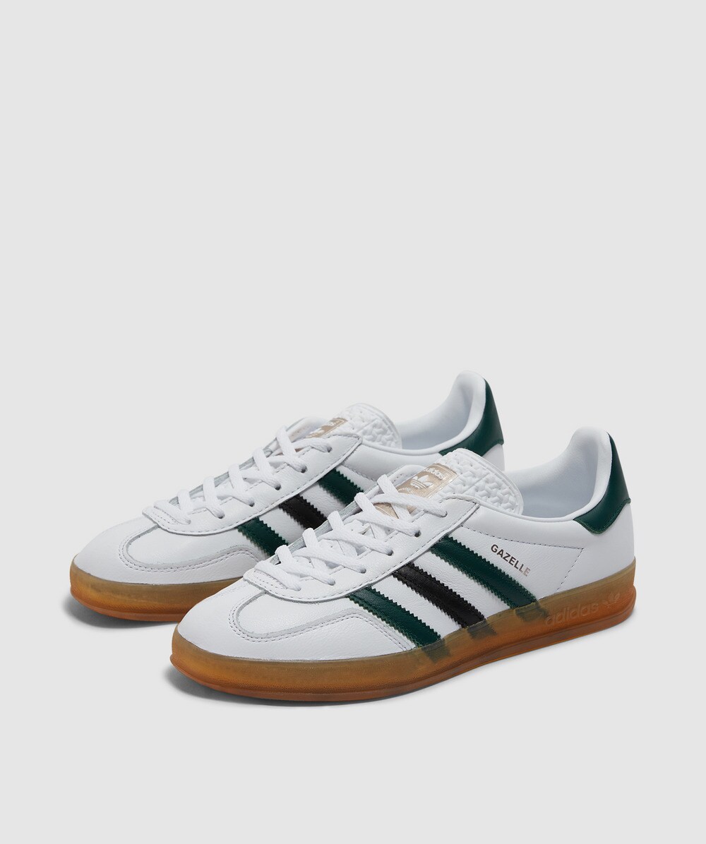 adidas Gazelle indoor sneaker | FTWWHT/CGREEN/CBLACK | SEVENSTORE