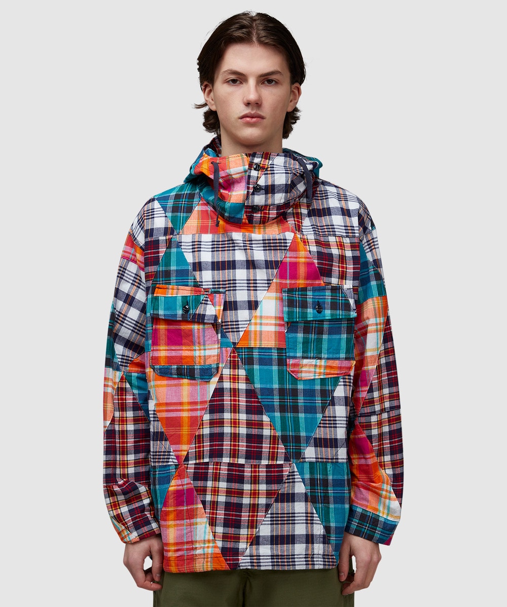 Engineered Garments Cagoule shirt | TRIANGLE PATCHWORK | SEVENSTORE