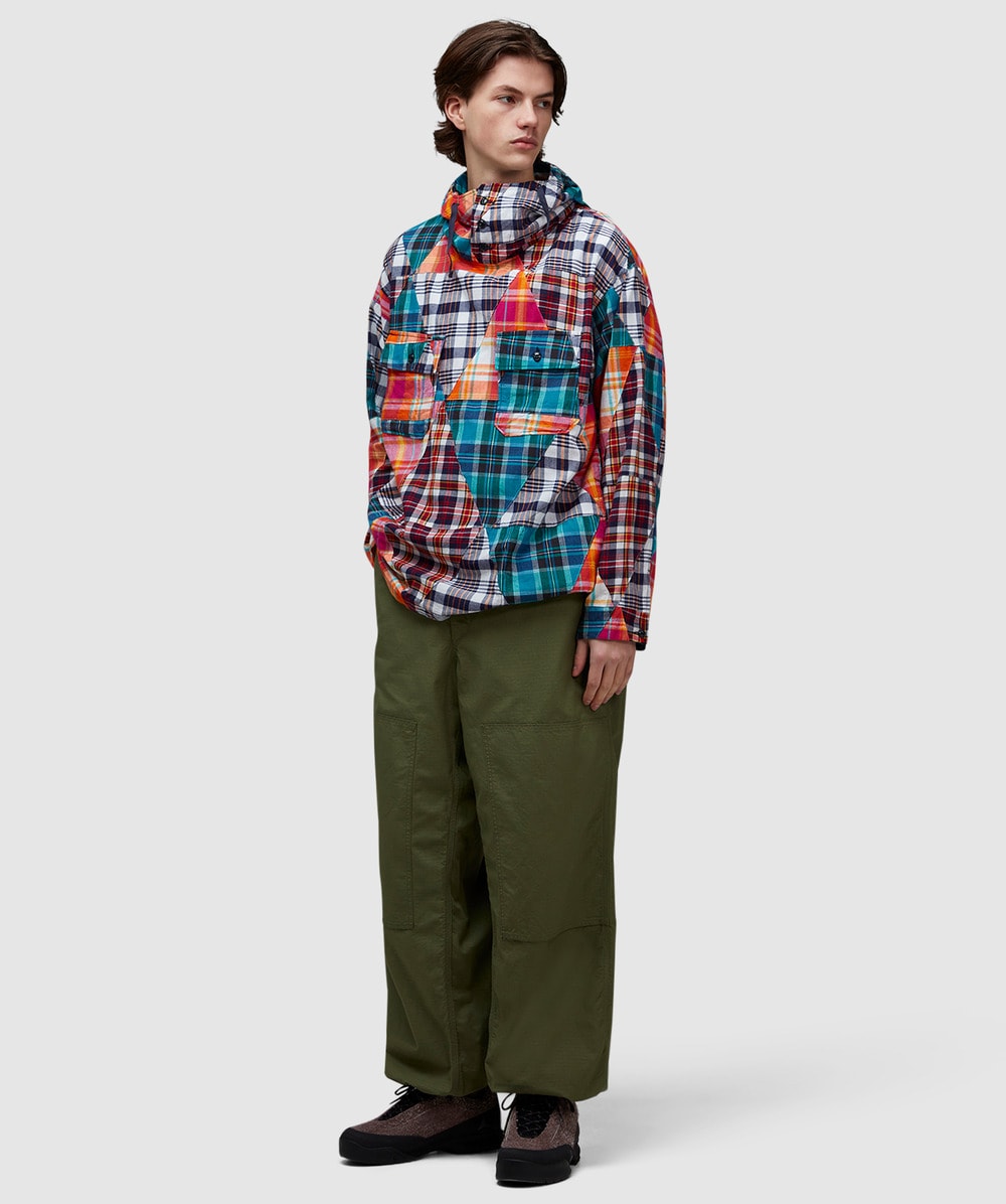 Engineered Garments Cagoule shirt | TRIANGLE PATCHWORK | SEVENSTORE