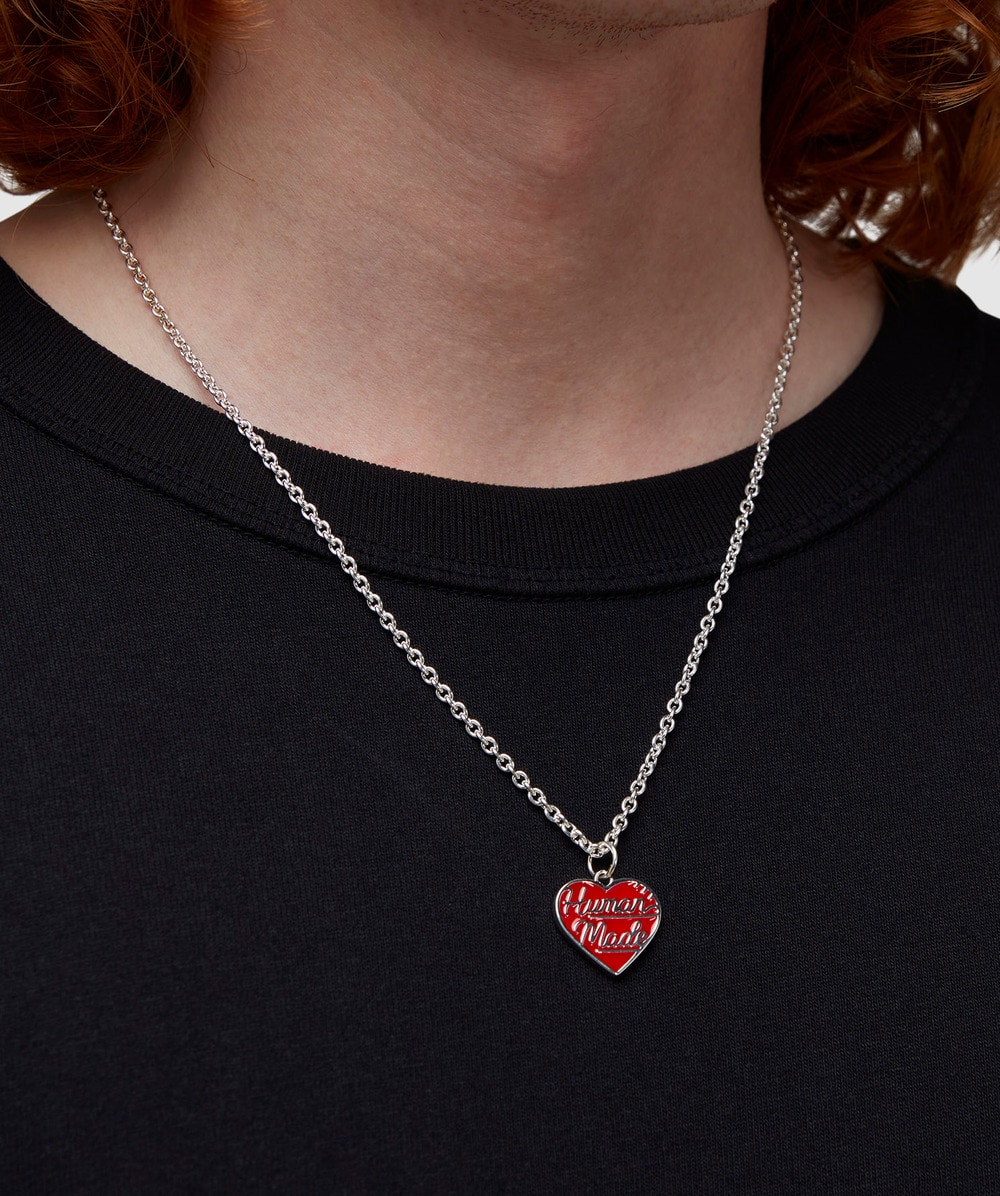 Human Made Silver heart necklace | SILVER 925 | SEVENSTORE