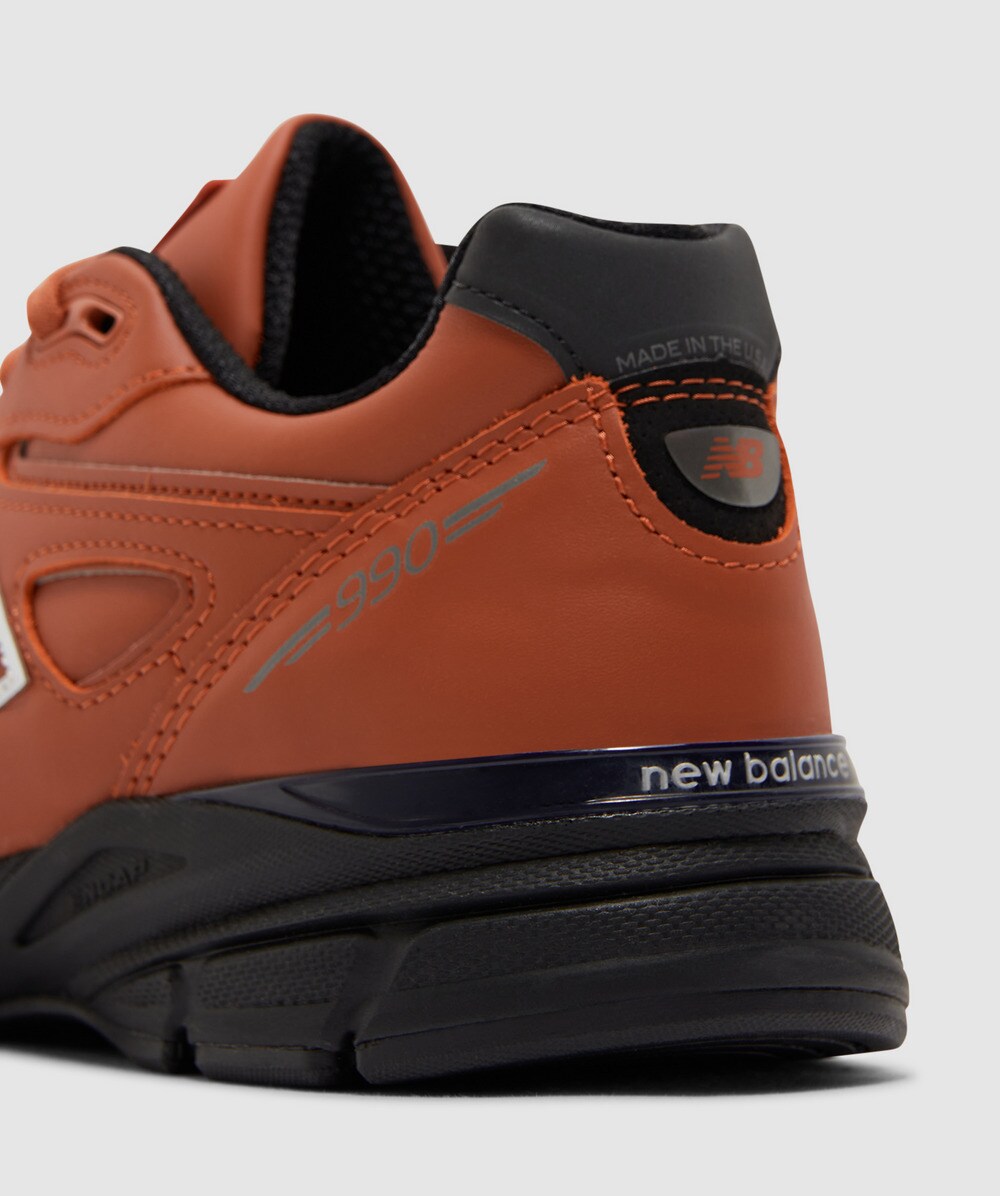 New balance 990 v4 hot sale orange