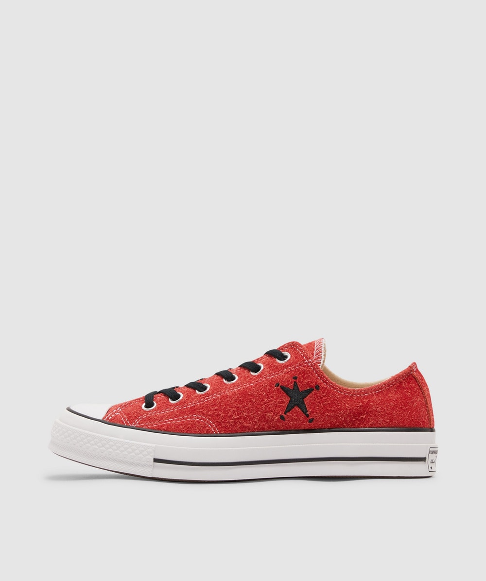 Converse X Stussy 70 ox sneaker POPPY RED SEVENSTORE