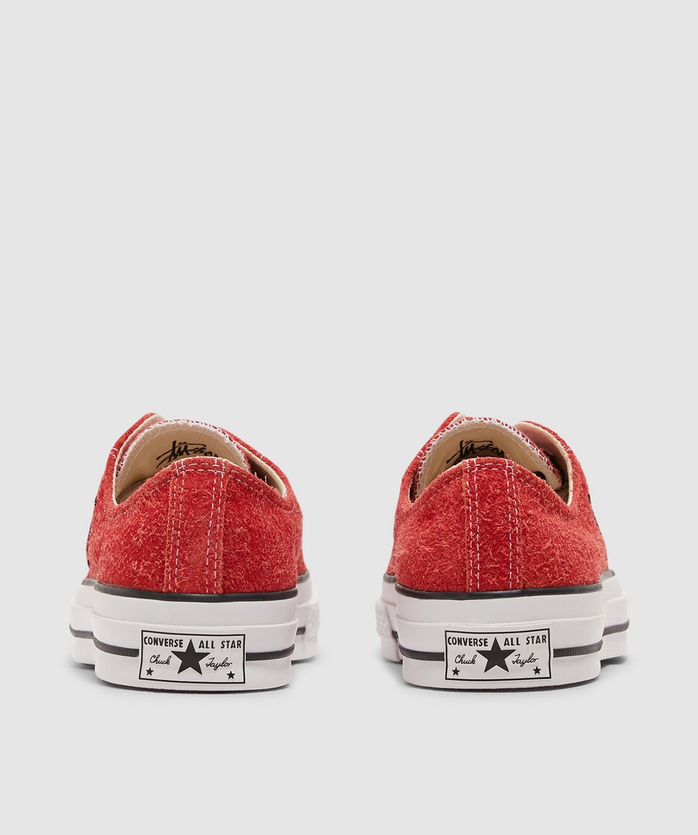 Converse X Stussy 70 ox sneaker POPPY RED SEVENSTORE