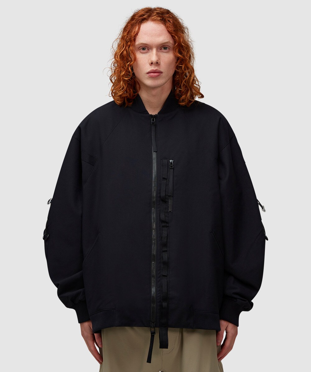 GOOPiMADE “N7_1J” bomber jacket | BLACK | SEVENSTORE