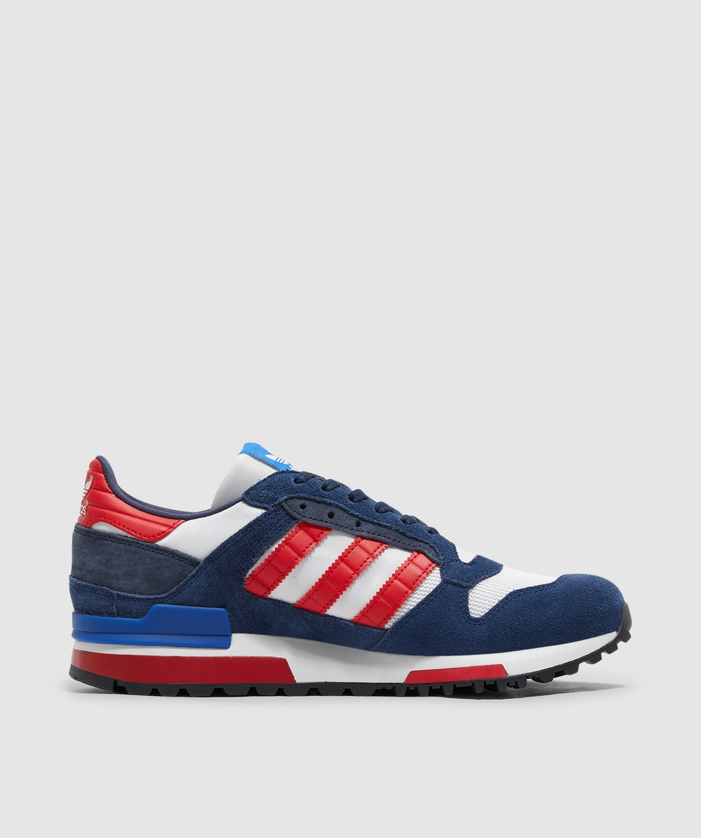 adidas ZX600 sneaker COLLEGIATE NAVY BETTER SCARLET CRYSTAL WHITE SEVENSTORE