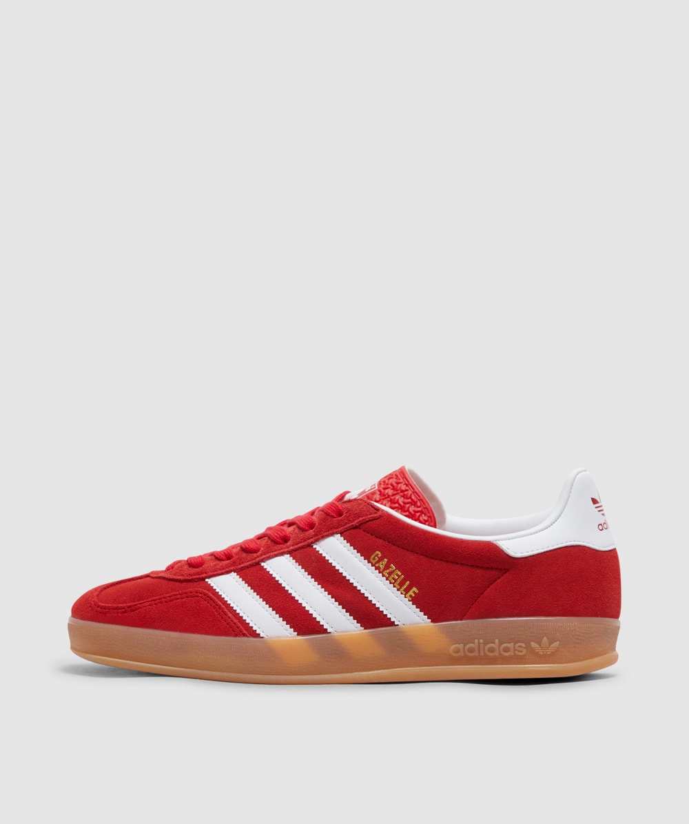 adidas Gazelle indoor sneaker BETTER SCARLET FTWR WHITE GUM 2 SEVENSTORE