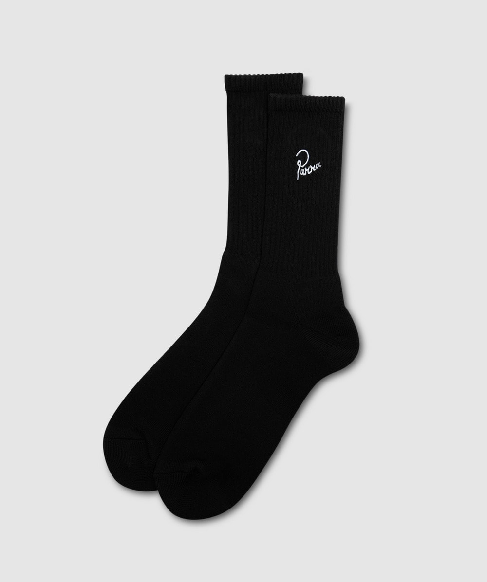 Parra Signature Socks In Black