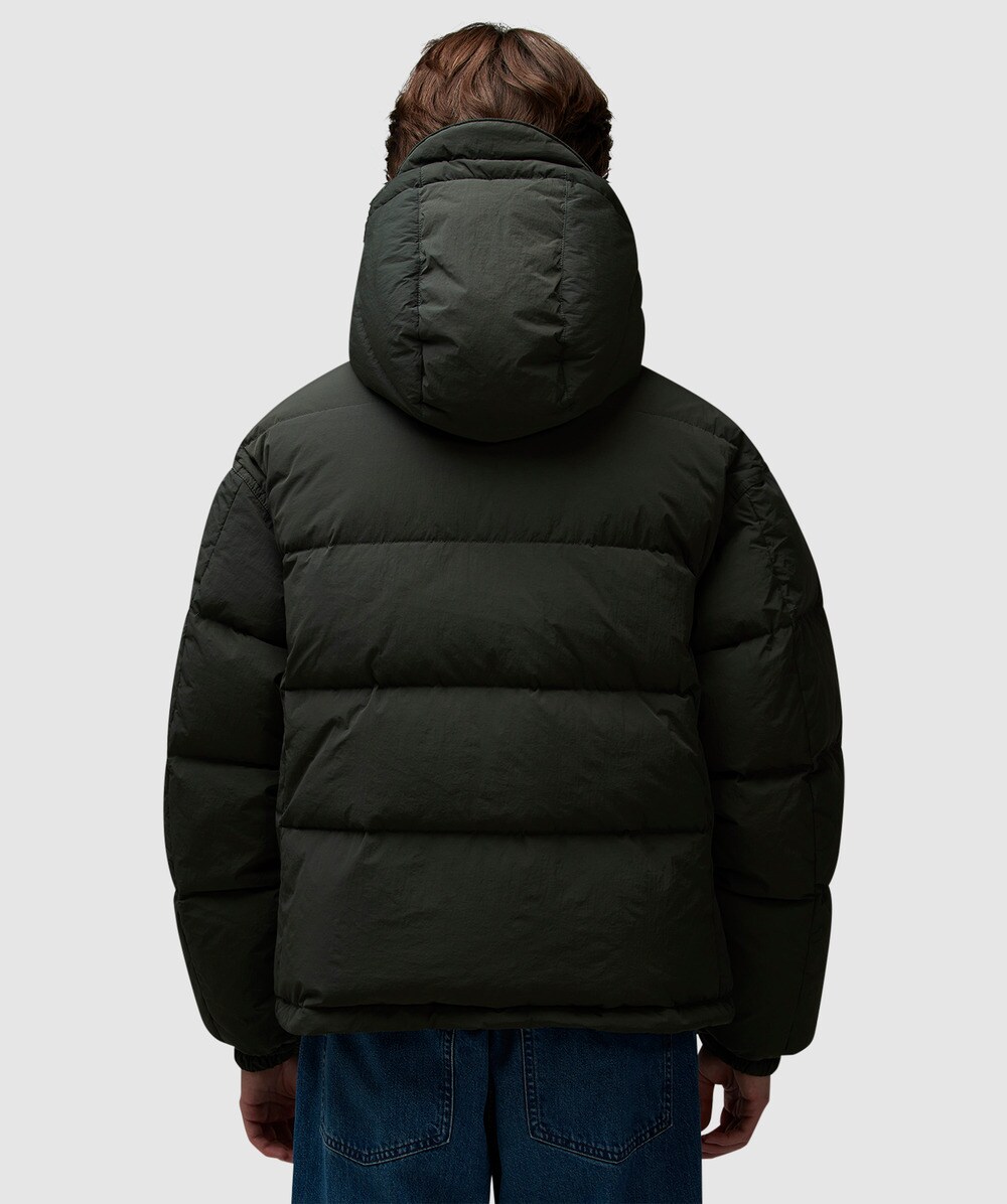 FrizmWORKS Smock puffer down parka jacket DARK GREEN SEVENSTORE