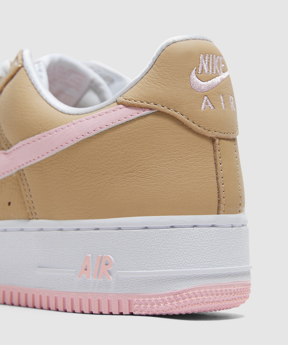 Pink and white air force ones low on sale