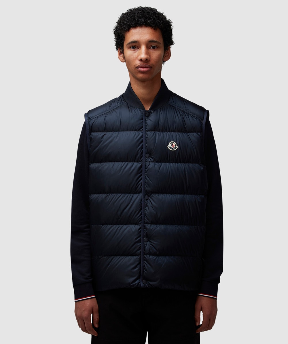 Moncler Serot gilet vest NAVY SEVENSTORE