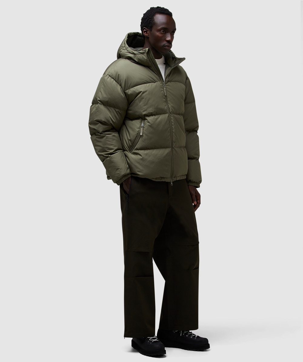 Hiking Patrol Down jacket GREEN SEVENSTORE