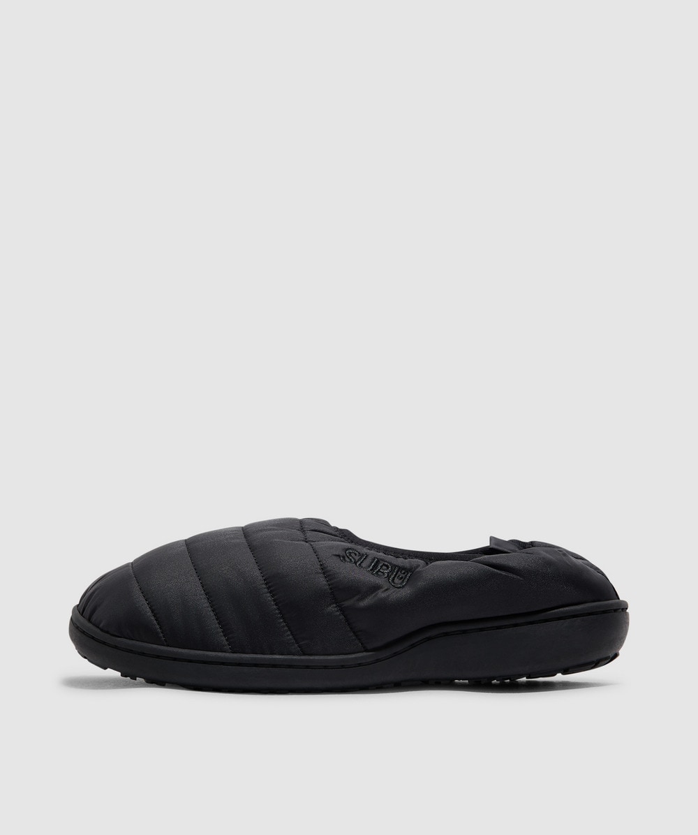 Subu Packable Slippers In Black