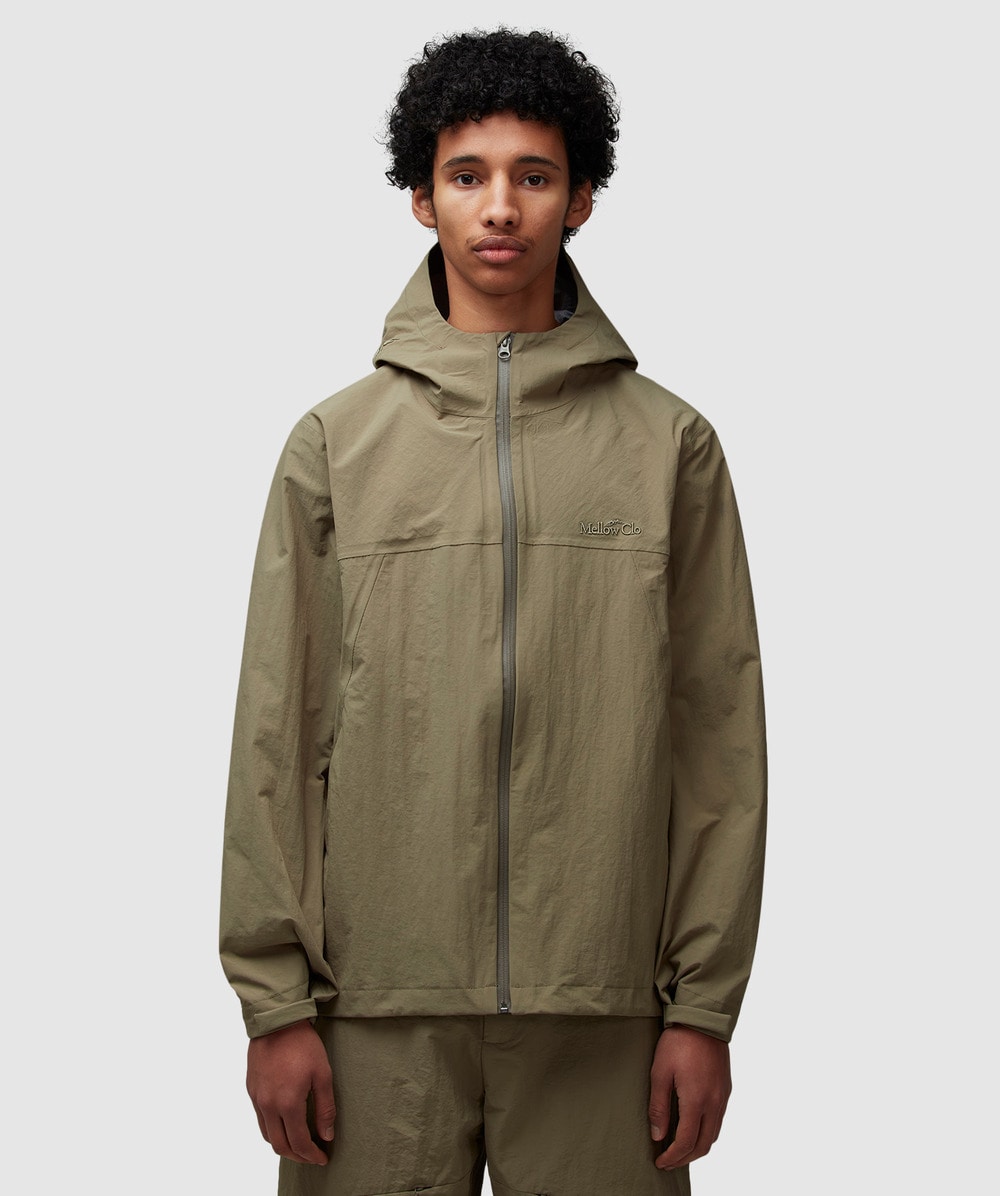 Mellow Clo Multi Trail Water-resistant Jacket In Khaki