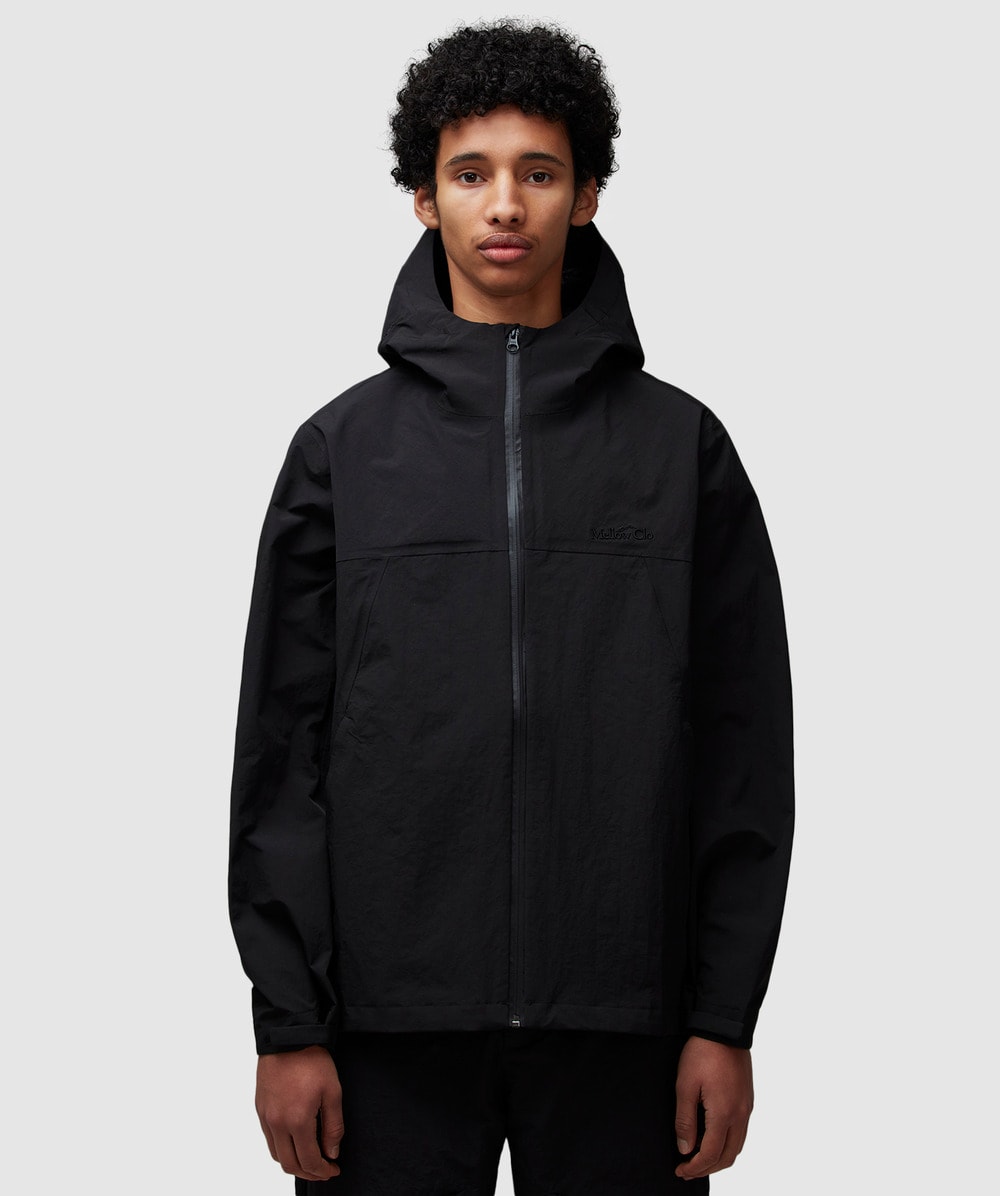 Mellow Clo Multi Trail Water-resistant Jacket In Black