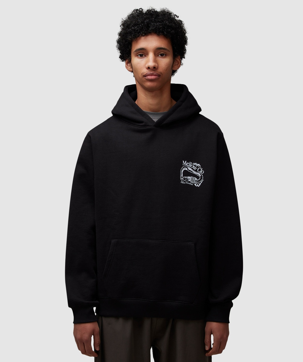 Mellow Clo Memoir Hoodie In Black