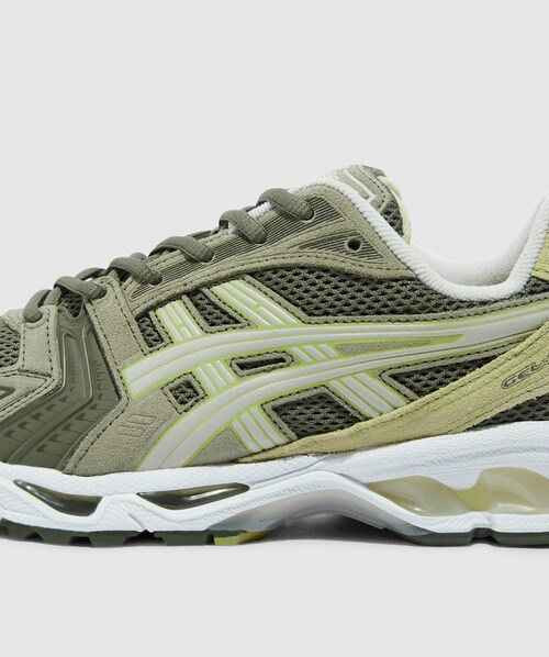 asics gel kayano 14 green