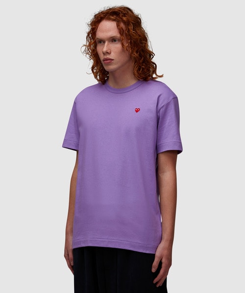 Cdg purple cheap tee