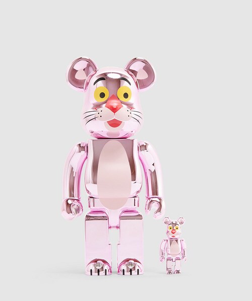 MEDICOM TOY - BE＠RBRICK PINK PANTHER 100％ & 400％ 2個の+jenga