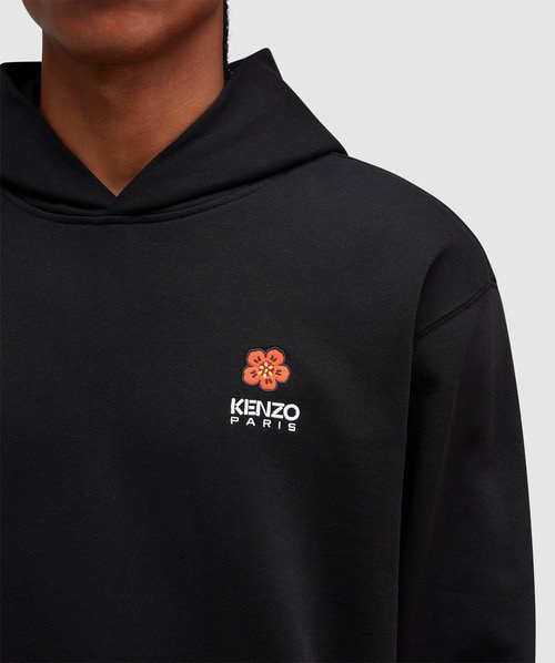 Boke flower crest classic hoodie