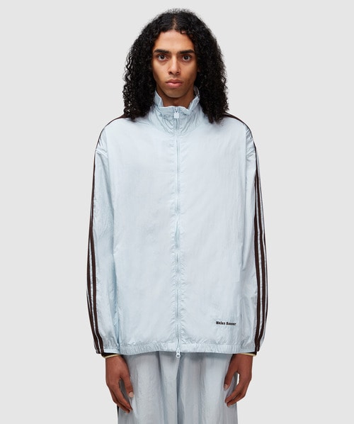 Shop Adidas Originals By Wales Bonner Nylon Track Top In Blue Tint