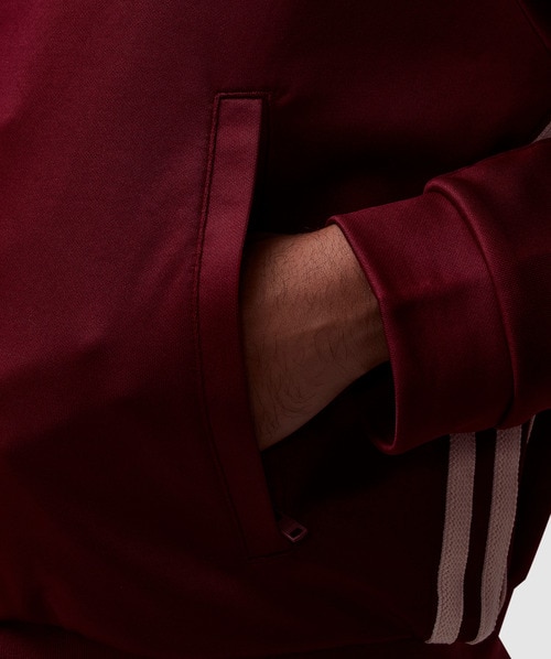 Adidas bb track jacket maroon on sale