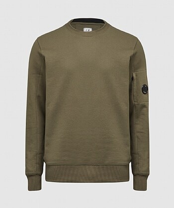 cp company khaki sweatshirt